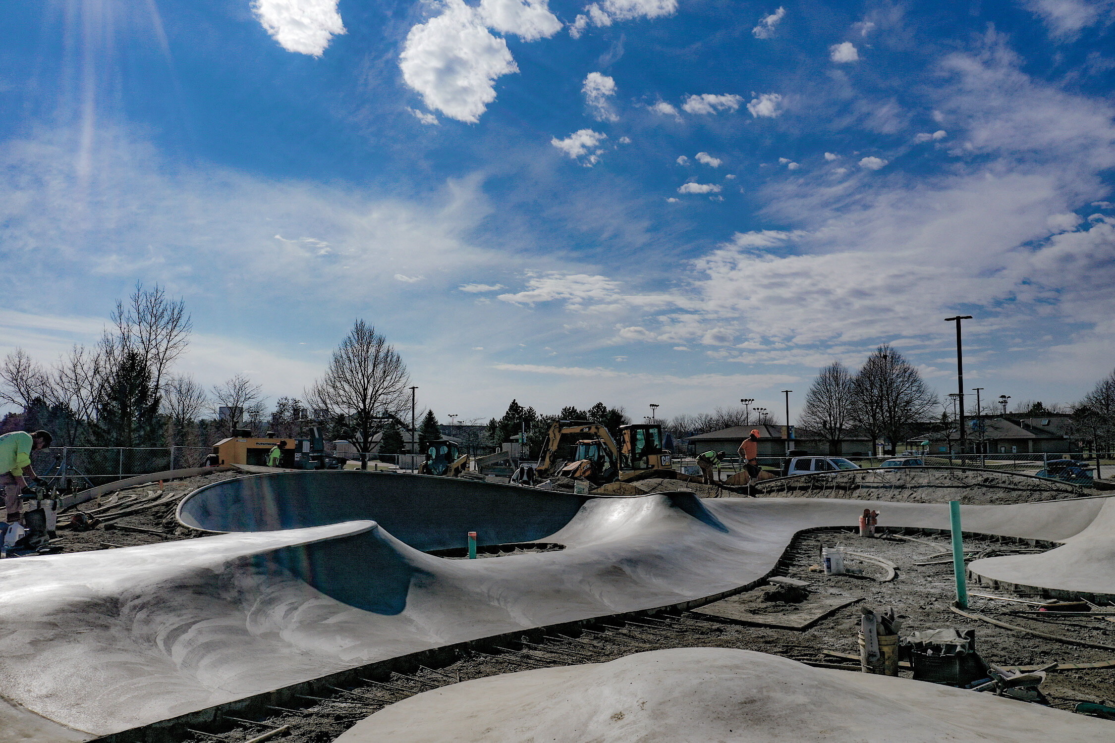 Chicago suburbs getting hooked up 👍🏼 New Vernon Hills skatepark