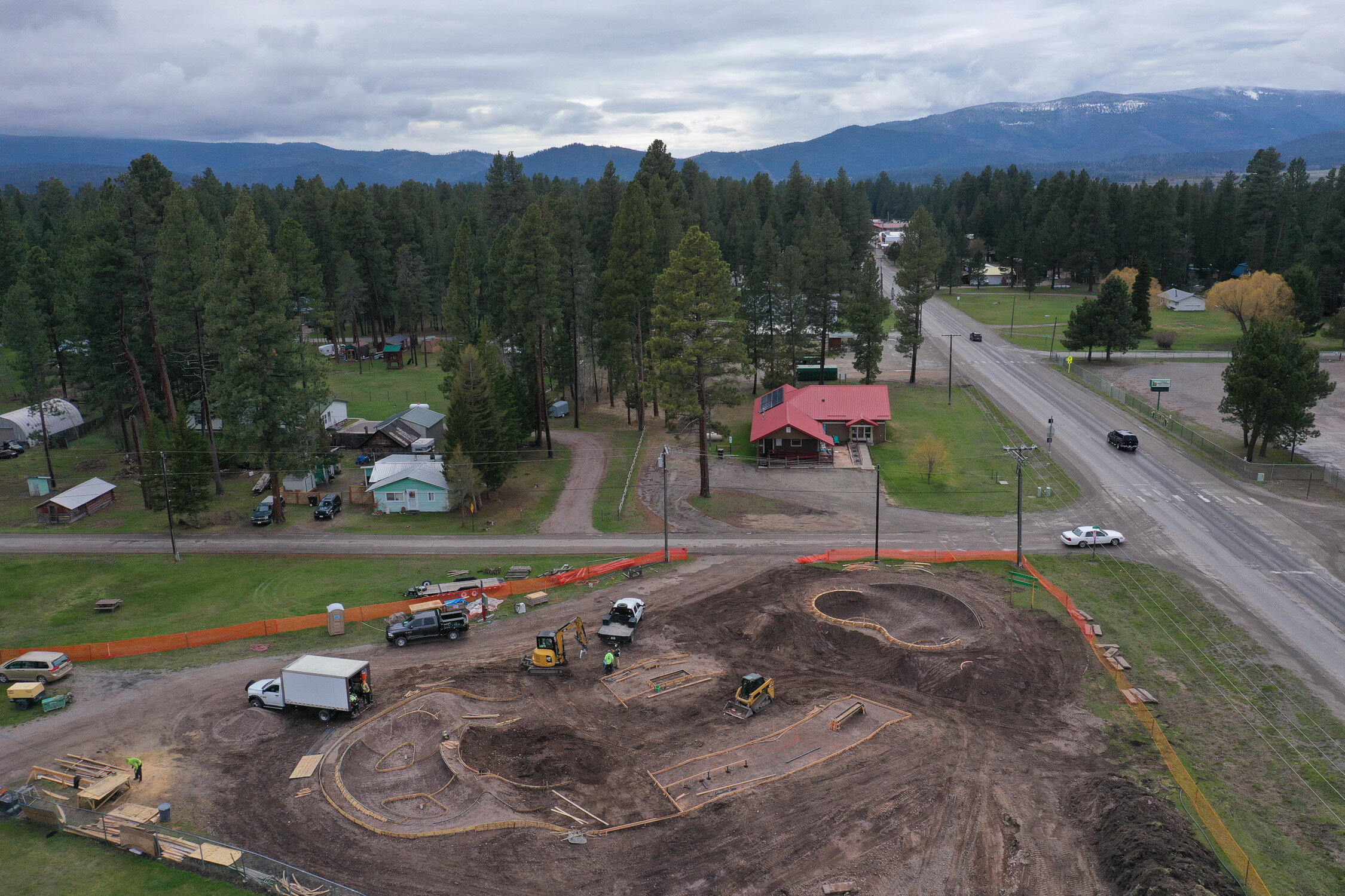 Lincoln, Montana #skateparkconstruction 😎