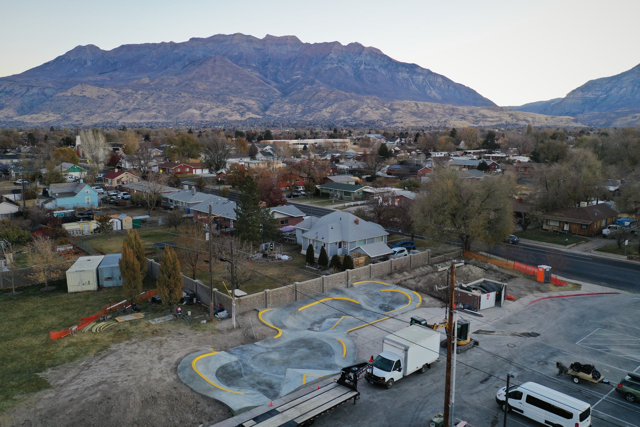 Mini snake 🐍 run / skatepark. Private Utah spot #miniskatepark