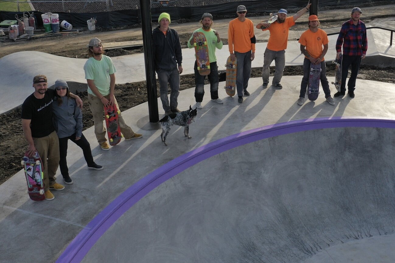 Vernon Hills, Illinois crew 💪🏽 Fun new park north of Chicago. 