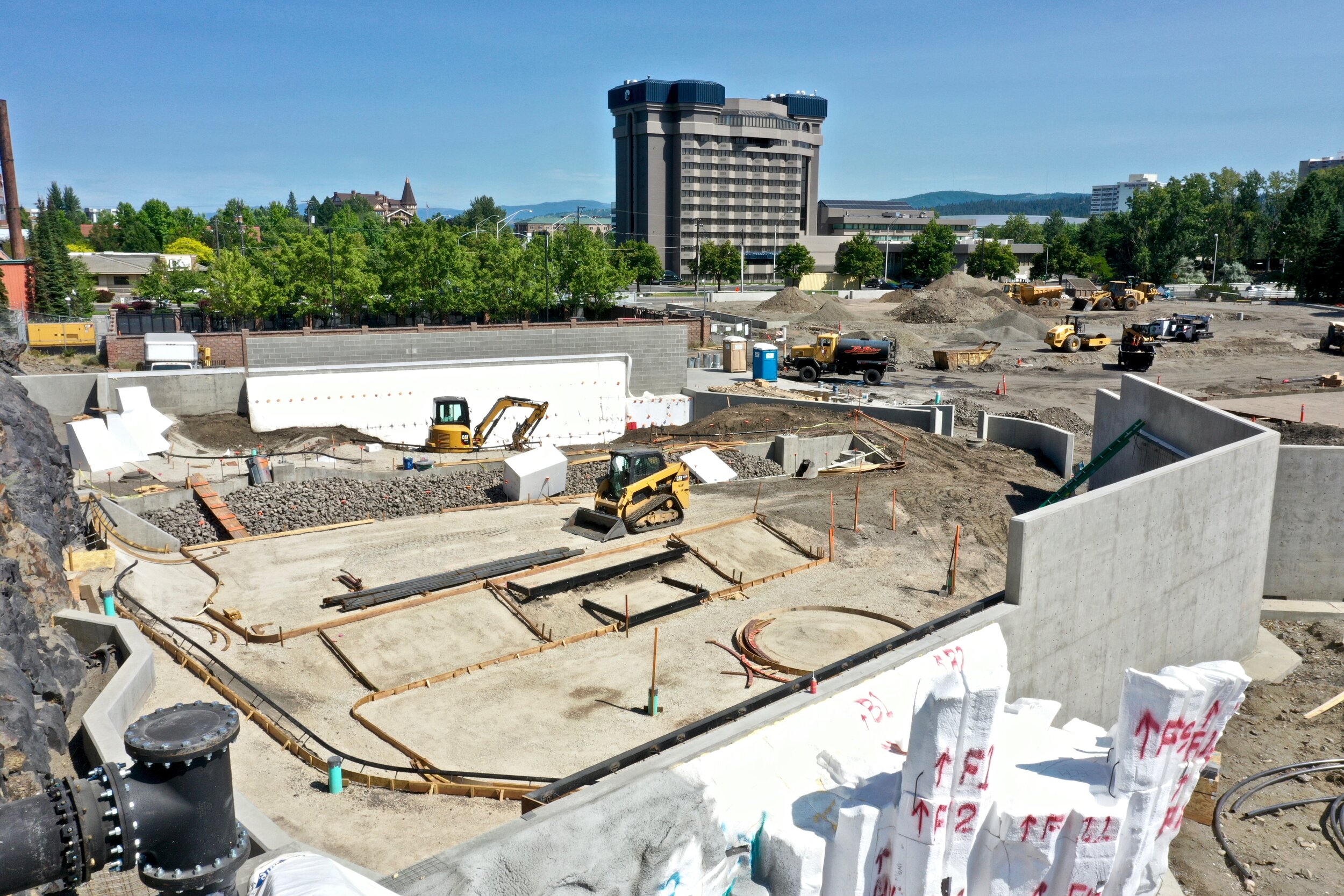 🚜 Update from Spokane, Washington and the riverfront park revitalization.