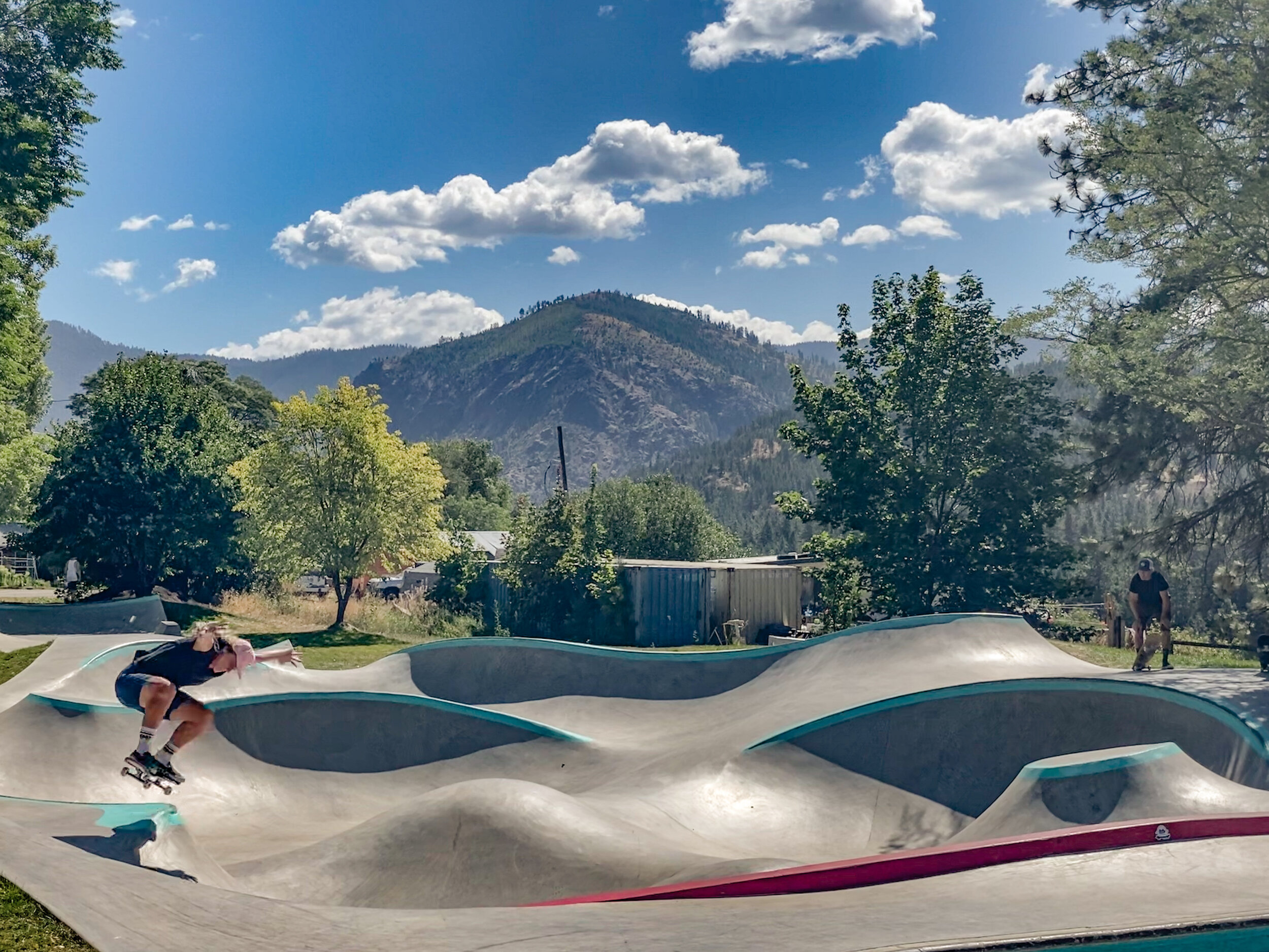 Montana ripper @krusherkp hitting the hips at the beautiful Alberton park 💥