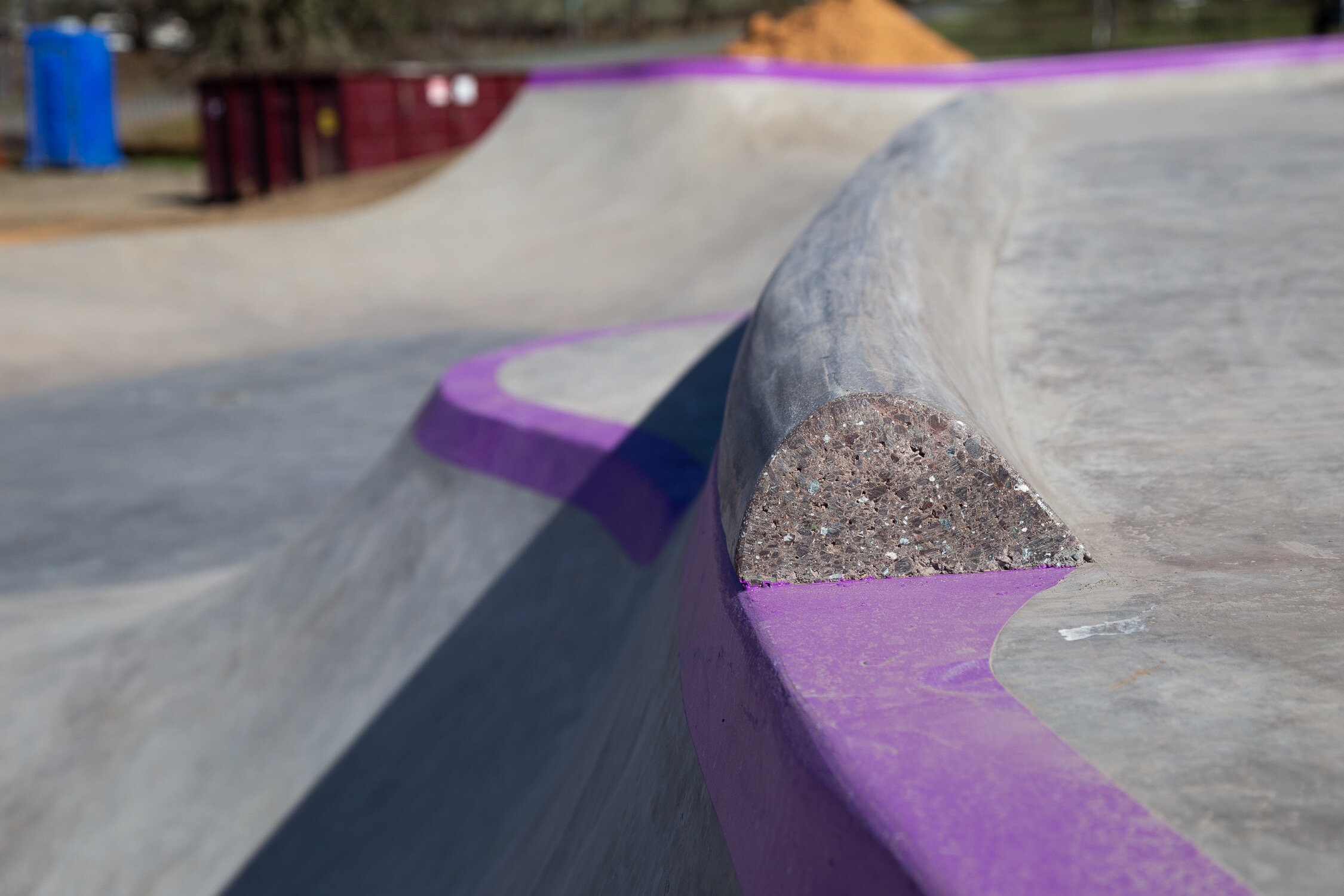 All the fun shapes 🪐 Northern California’s newest skate spot