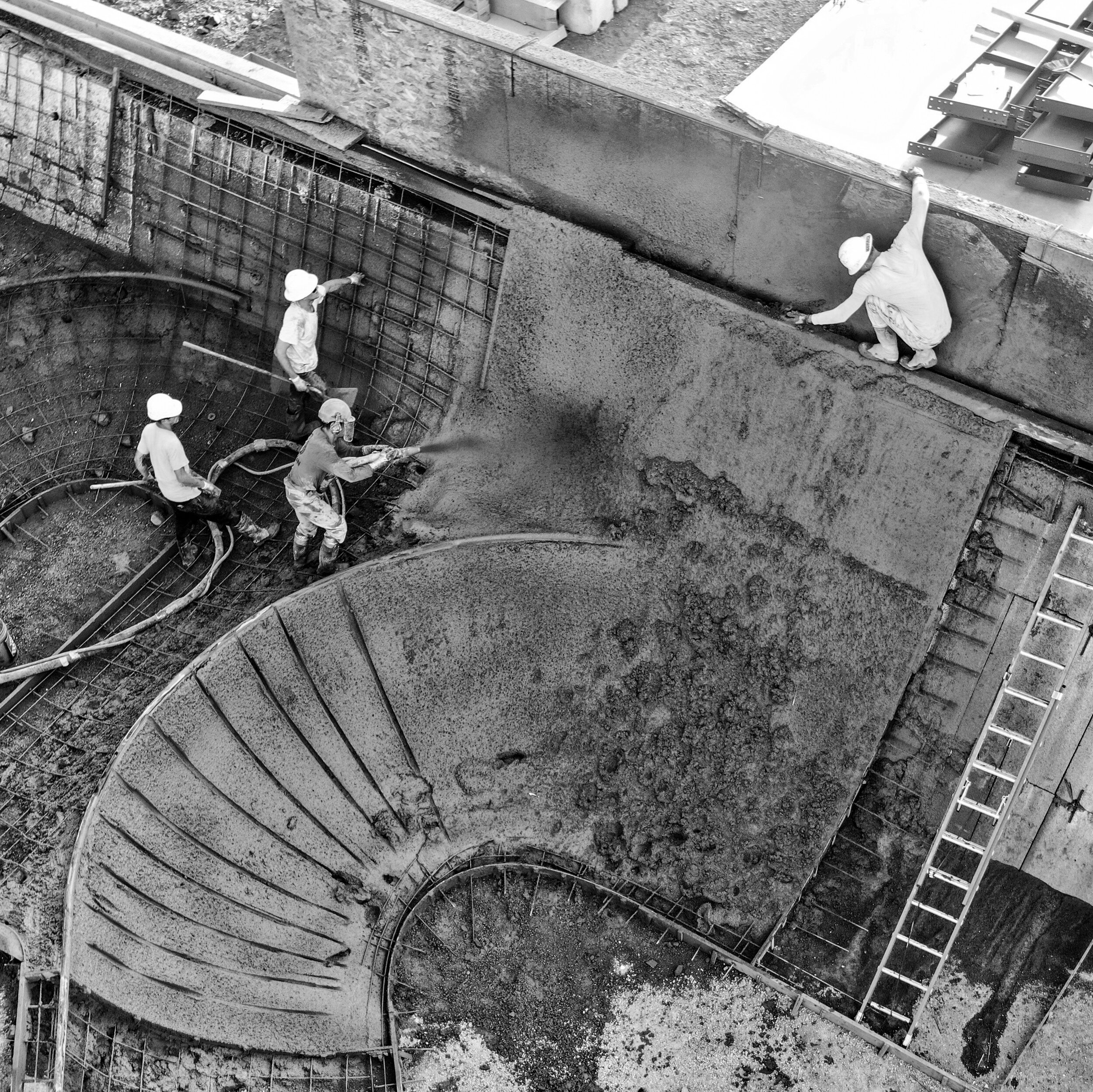 Shotcrete sculpting in Spokane, Washington 💨