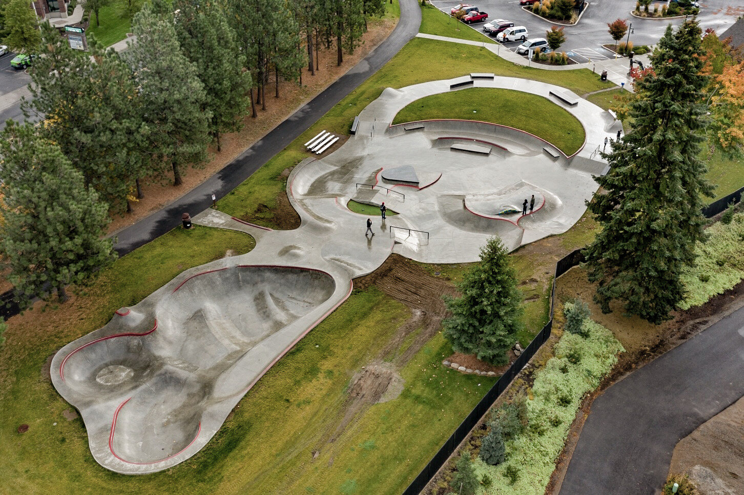 Coeur d’Alene, Idaho skatepark 😎 have you been? Perfect stop on your way to Montana from the west coast 💥