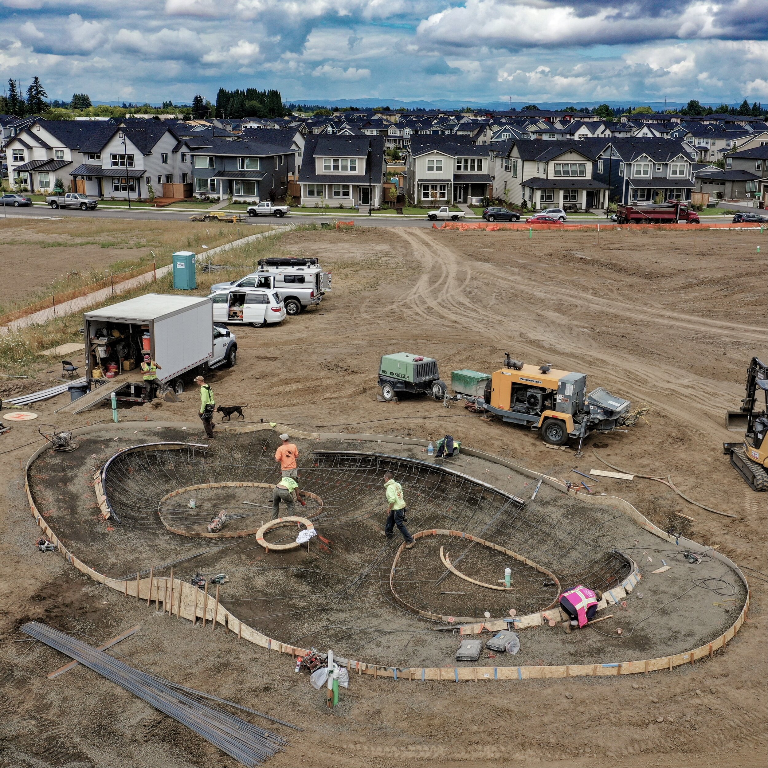 Neighborhood micro skatepark in Hillsboro, Oregon 😯 just 1,500 sq. ft