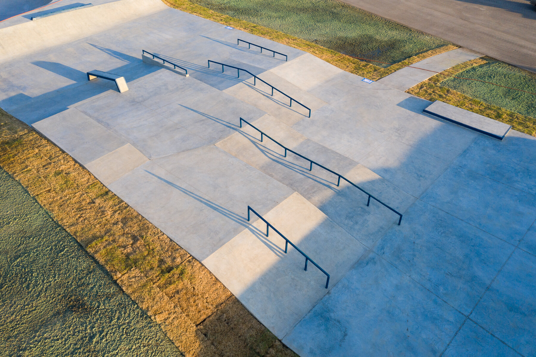 Construction by Evergreen Skateparks, Design by Ryan Crane