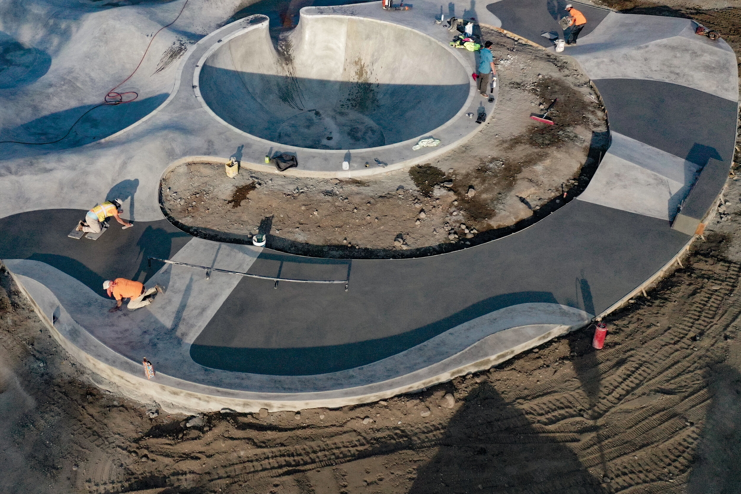 Red Lodge, Montana 💥 Sprack track to channel gap courtesy of Montana Pool Service @brailleskate Aaron Kyro, &amp; MT Skatepark Association