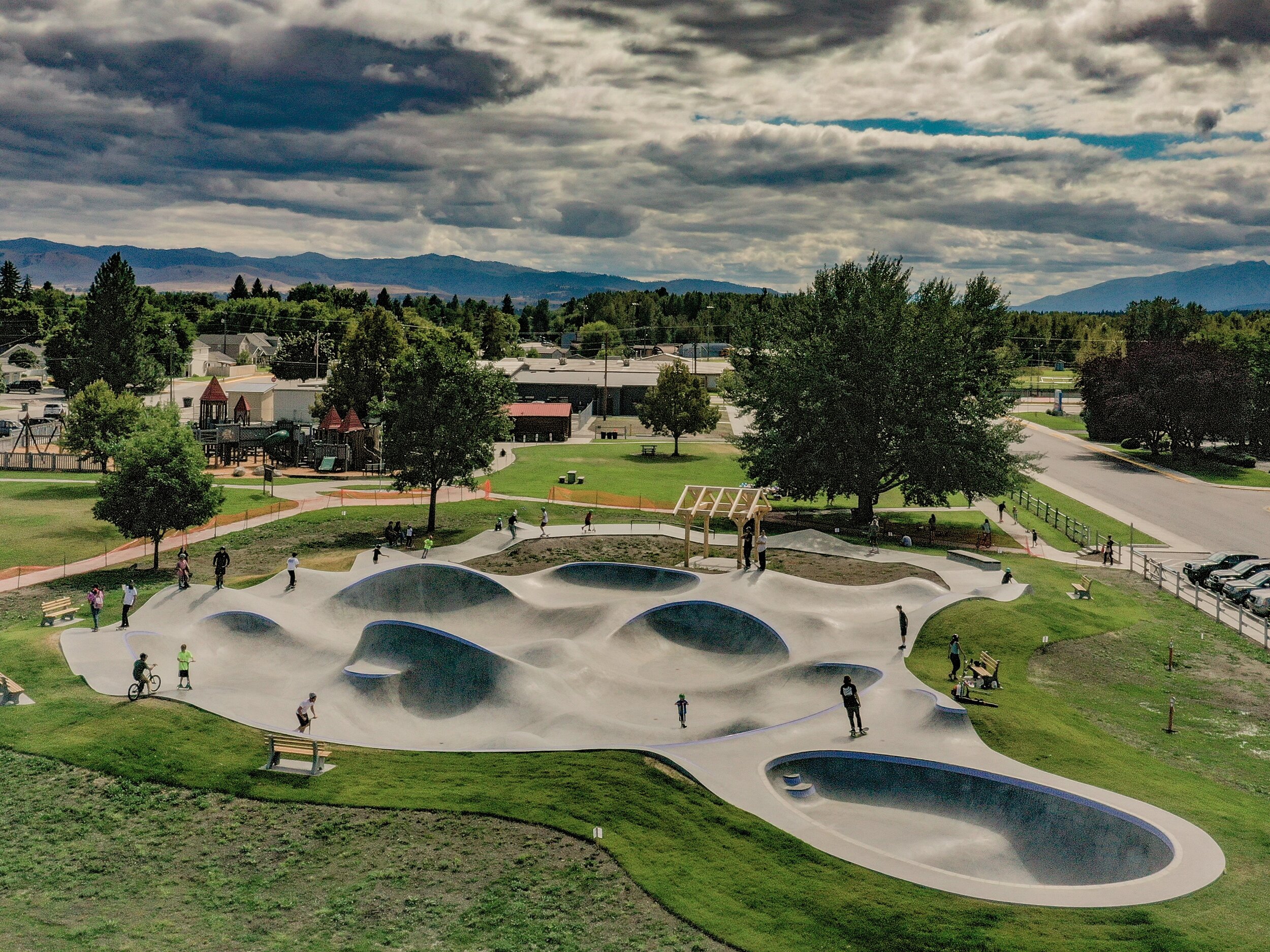 Skateparks for a small foot print — Evergreen Skateparks