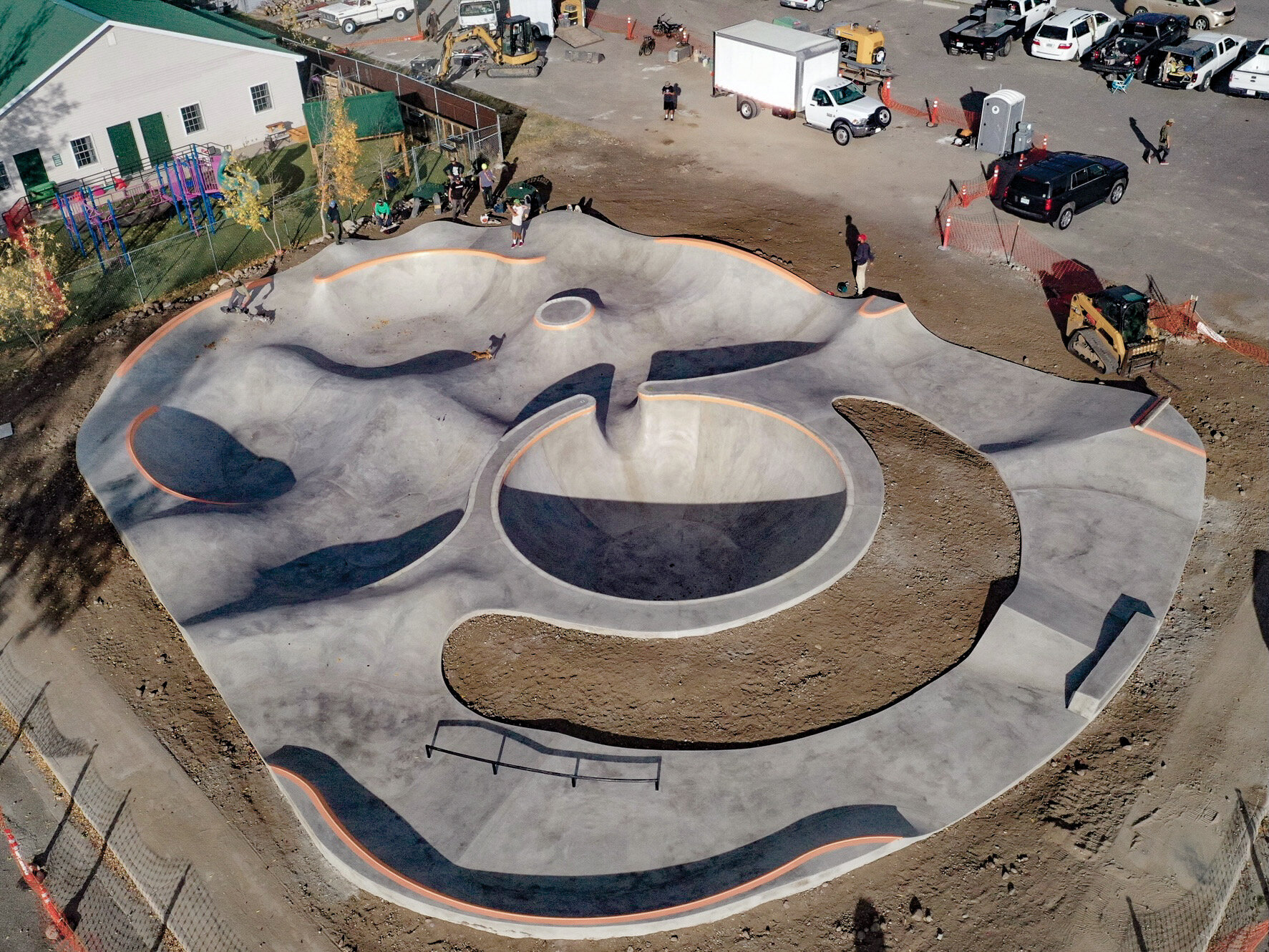 Oh boy 💥 new park in Red Lodge, Montana is a beaut! Brought to you by Aaron Kyro, Montana Skatepark Association, Montana Pool Service 