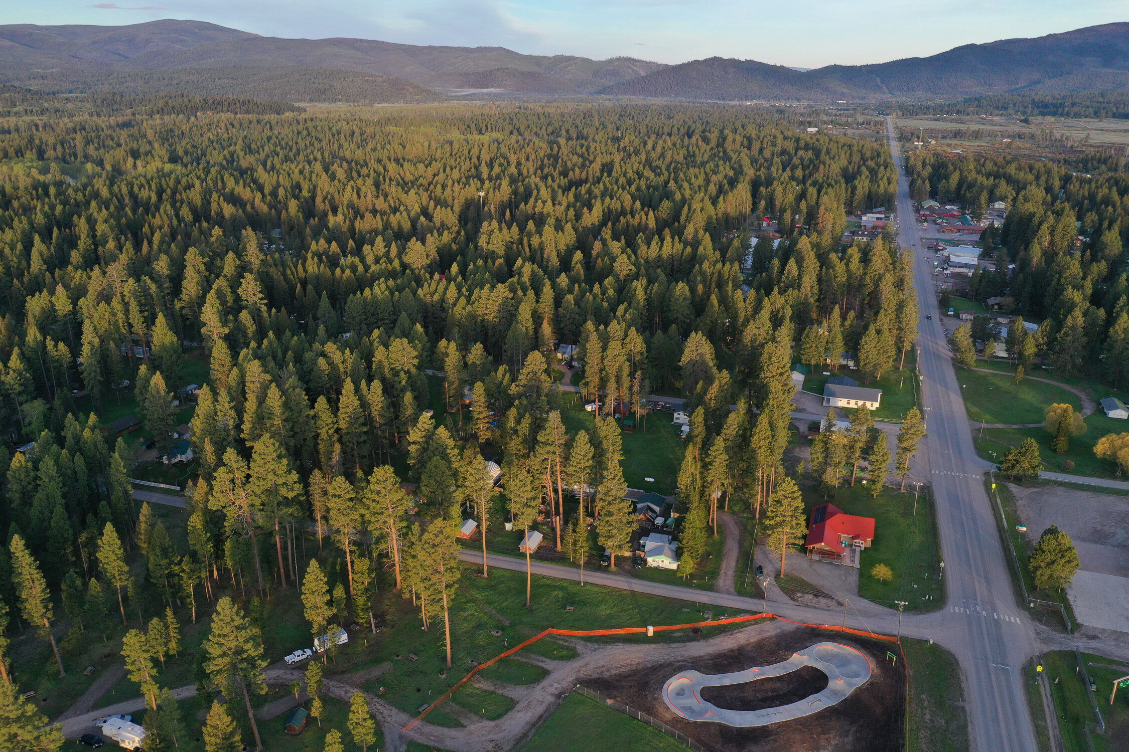 New Skate Path 🏁Lincoln, Montana