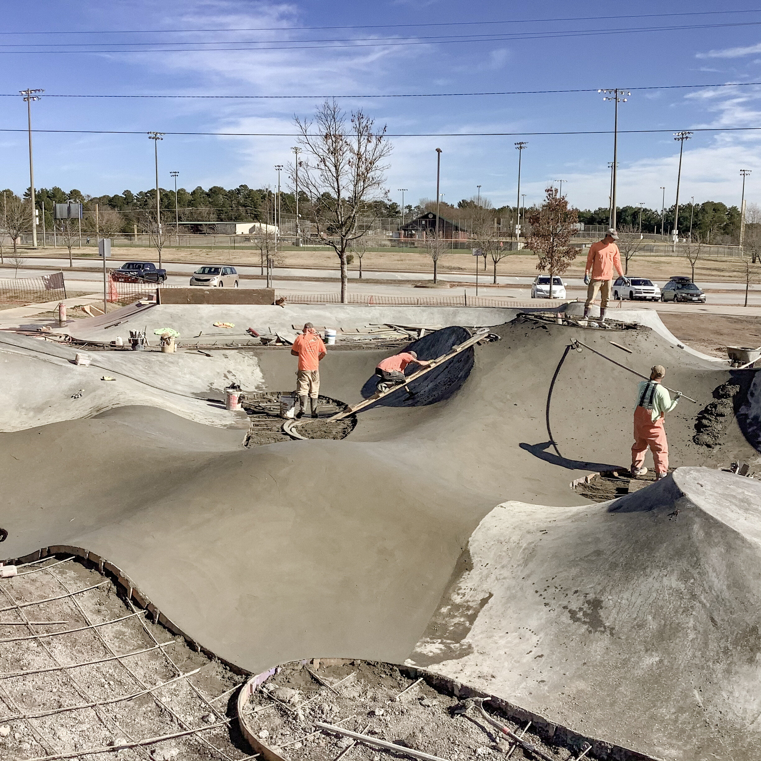 Amazing complex pour in Tyler, Texas 💪🏽