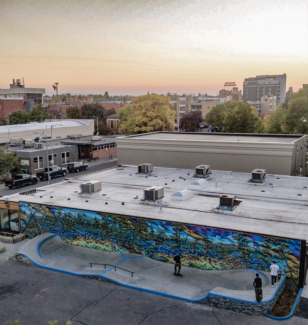 Bozeman mini skatepark 😎