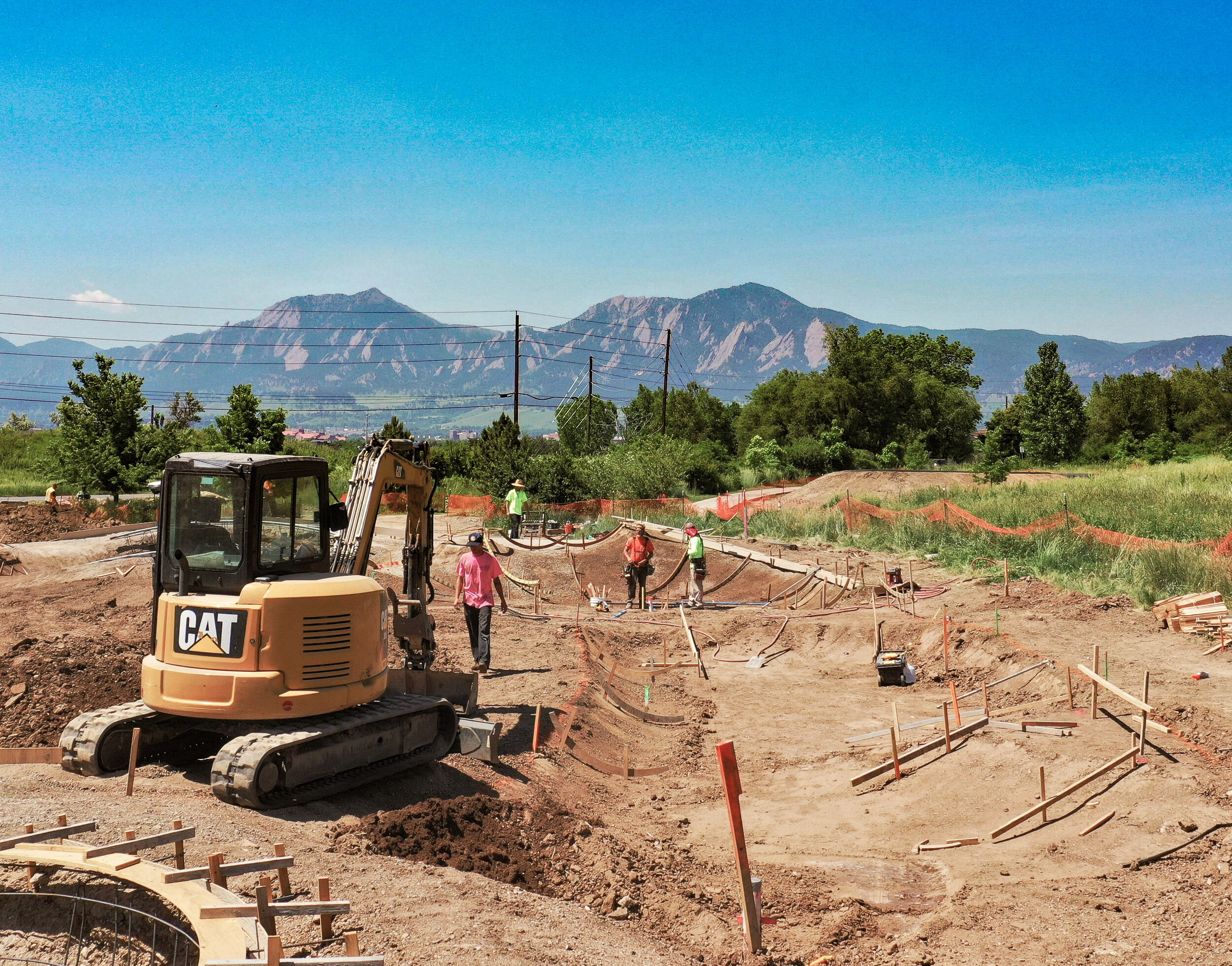 Stop # 2 in Boulder, Colorado - Valmont park! Gonna be a sweet park 🔥