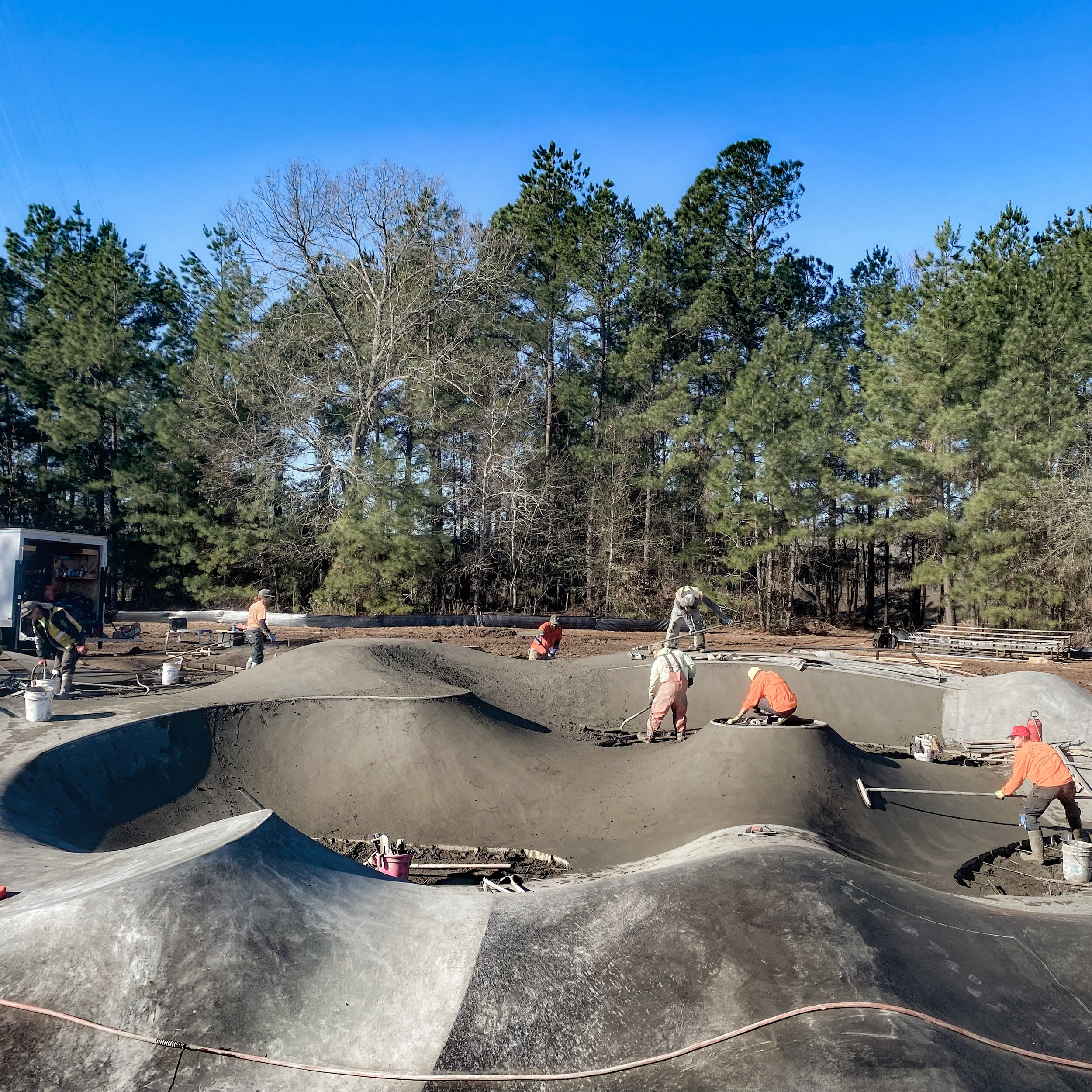 Silky concrete 🌊 Tyler, Texas