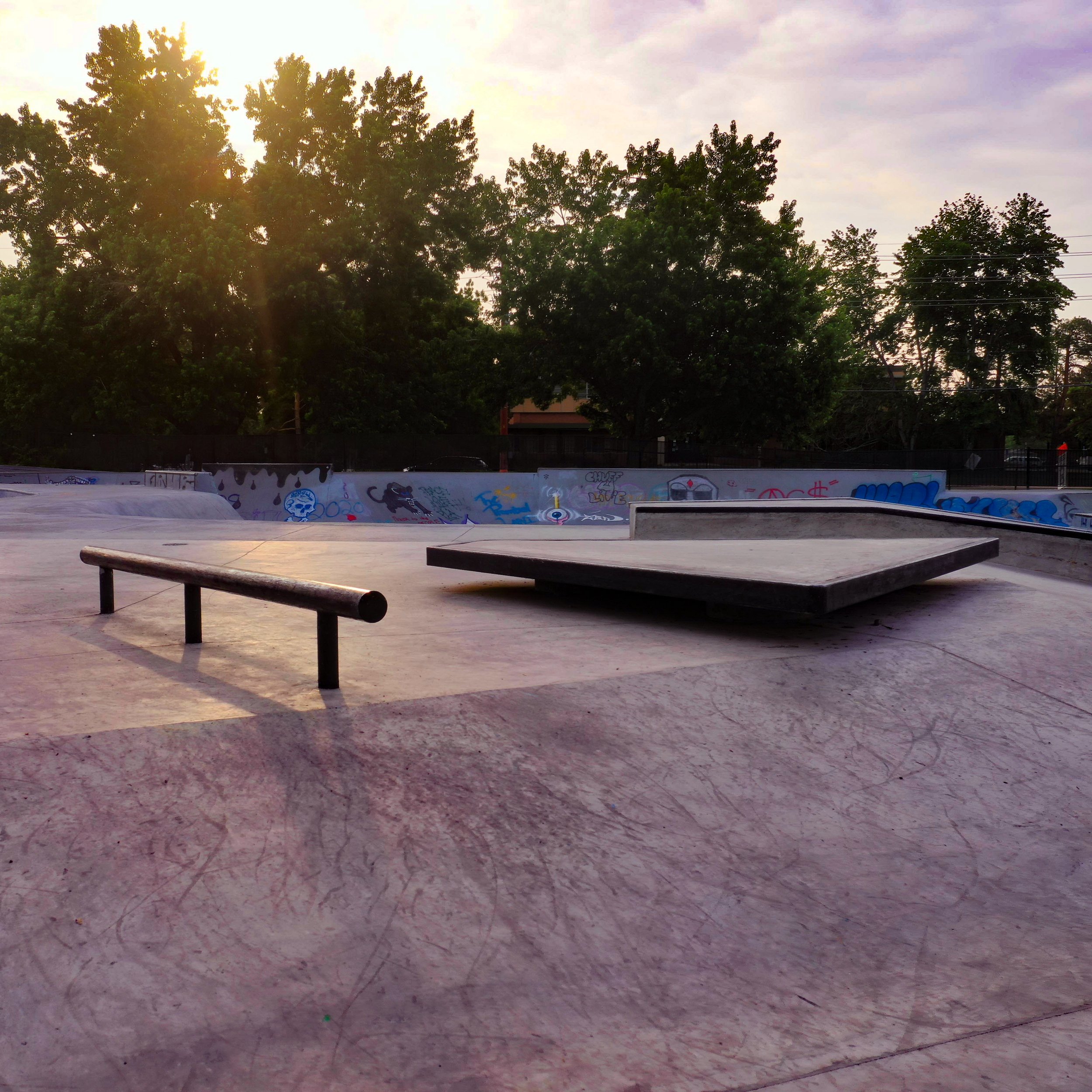 🌲 addition to the old Boulder, Colorado skatepark 😀
