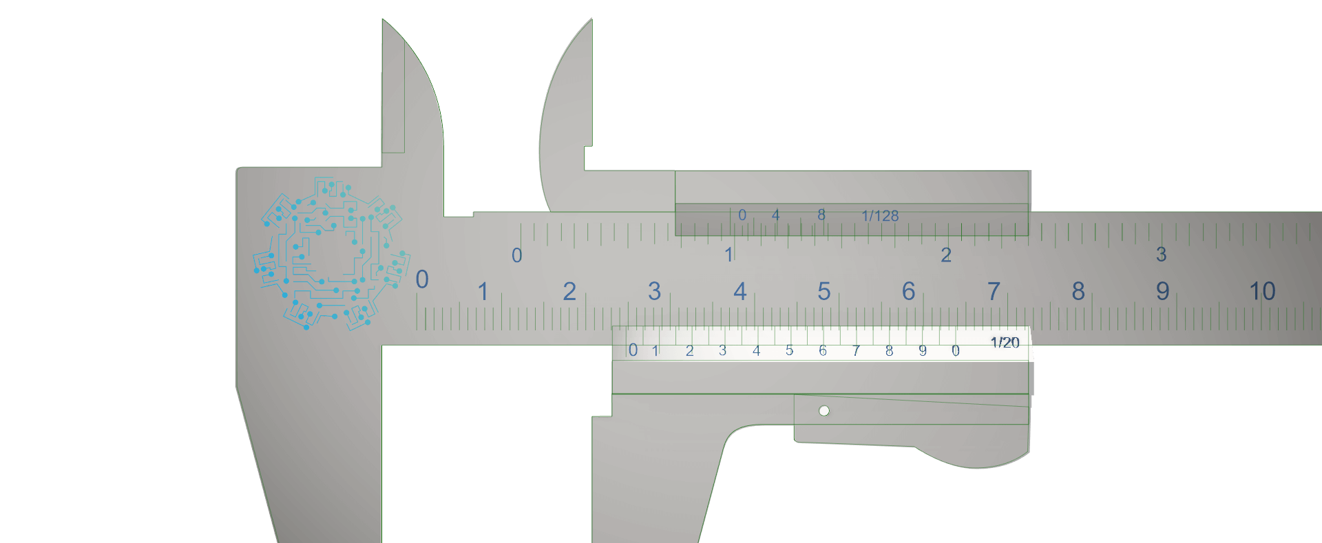 Vernier medición