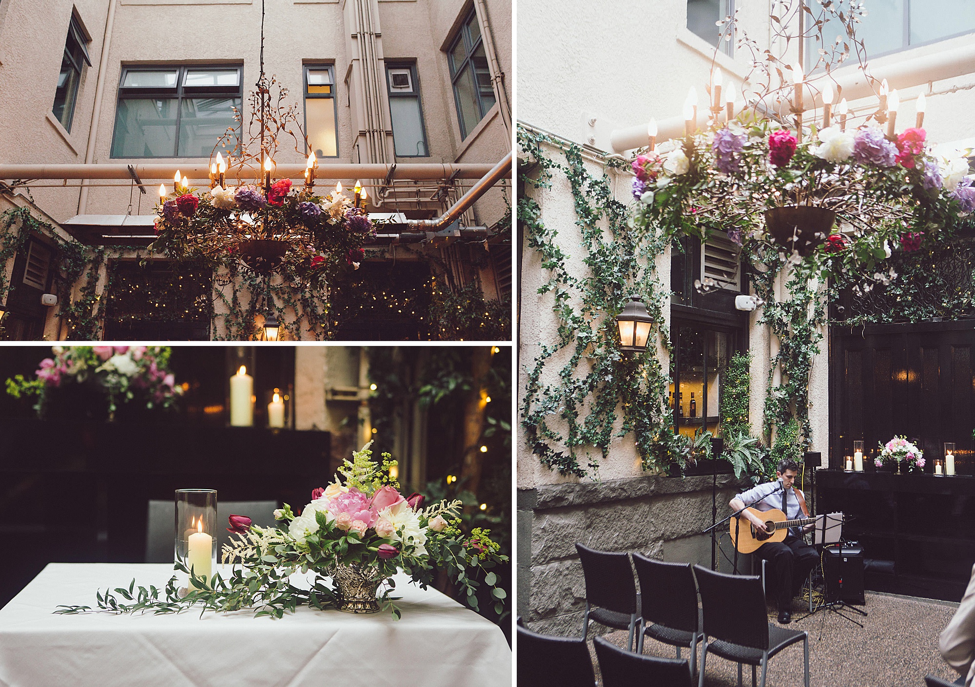 Wedding greenery decor