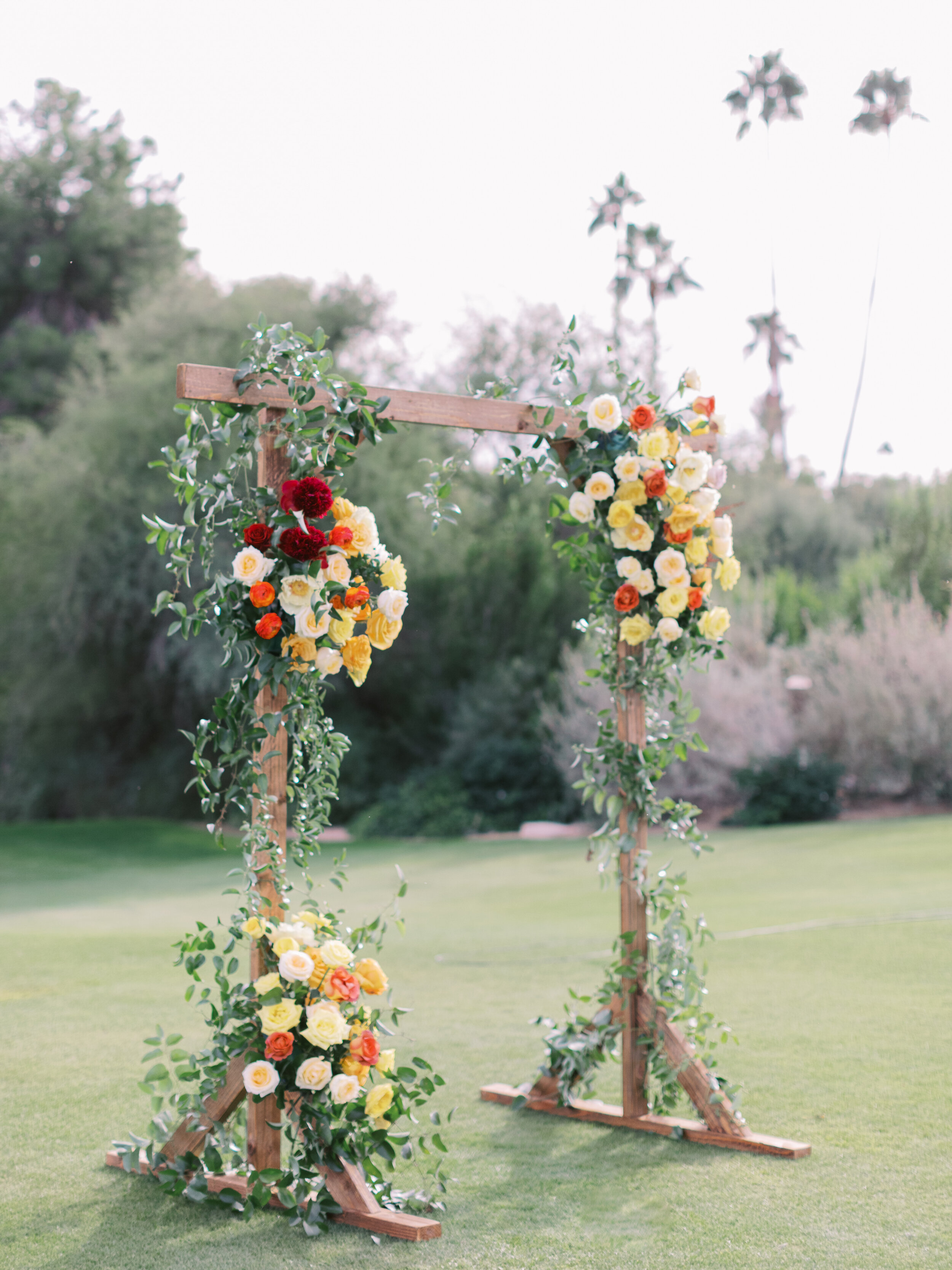Paradise valley country club wedding — Monarch Events