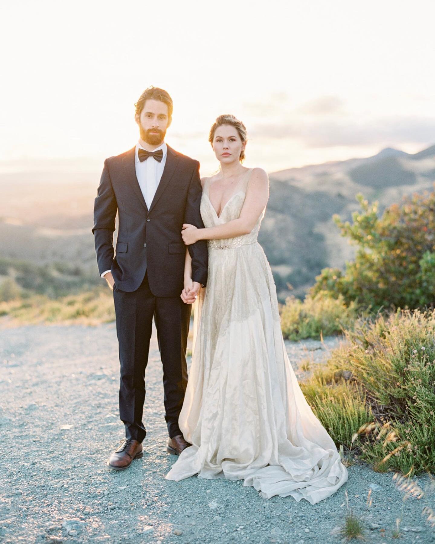 An iconic shot of these two and the Santa Barbara mountains gilded in gold. 

Heading out to North Carolina next week with the fam. Can&rsquo;t wait for some fresh seafood, lounging on the beach and soaking up all summer sun before we head into our b