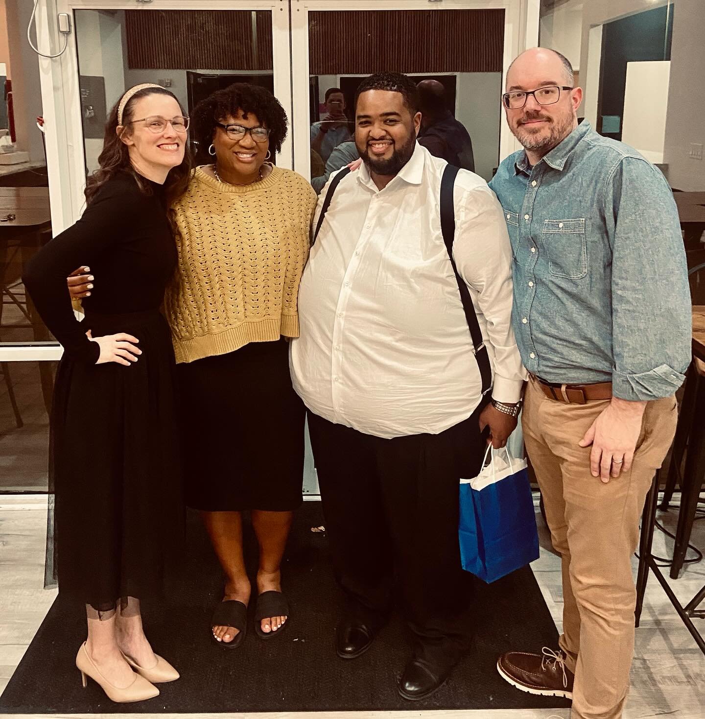Loved getting to celebrate with my friend..THE Ron Rawls!!🎉🎉🎉 @rawlsmusic So excited for what God has in store!! Also, now we can officially call you &ldquo;Bishop&rdquo;👏🏻👏🏻 Love you and Shayna SO much!! (and the boys😍)