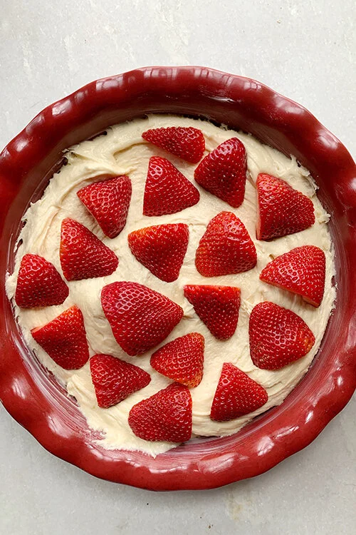 Vegan Gluten Free Strawberry Cake
