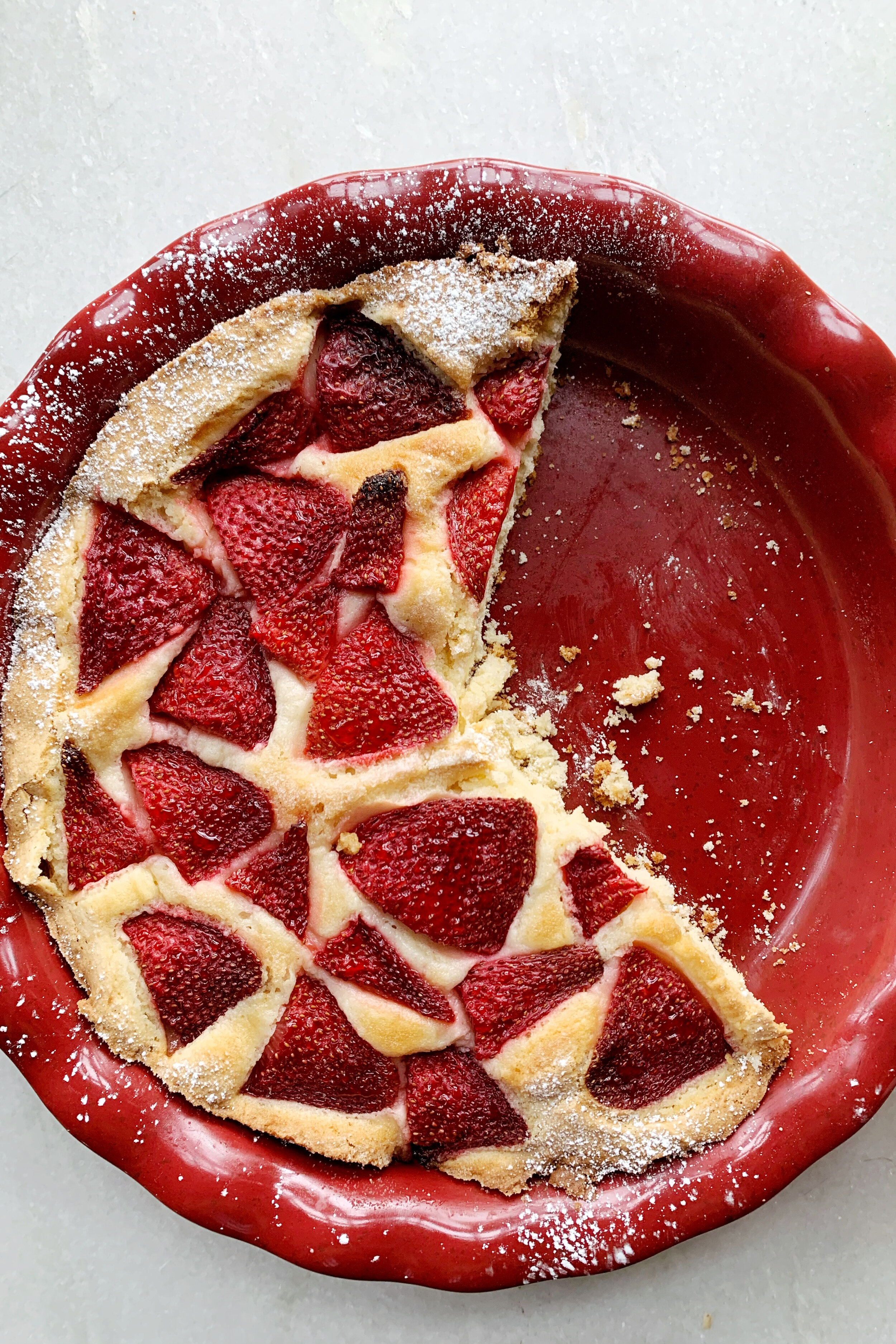Vegan and Gluten Free Strawberry Cake