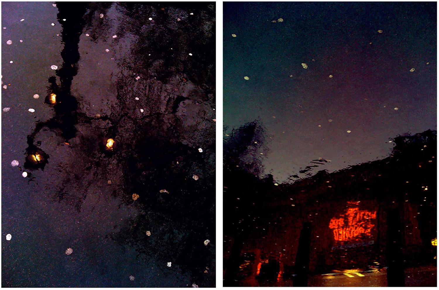  Chewing Gum Constellation  1 and 2 (diptych)   