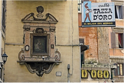 Signage from Tazza D'oro (Tazza D'oro)