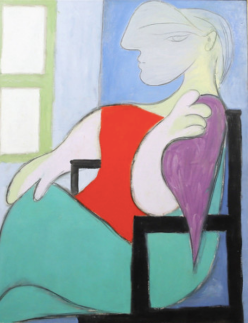 Picasso, Woman Sitting Near a Window. Recently sold for $44 million (Wikicommons)
