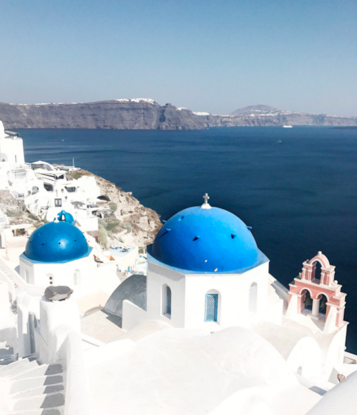 Santorini (Photo by Anna Kocharian via Domino)