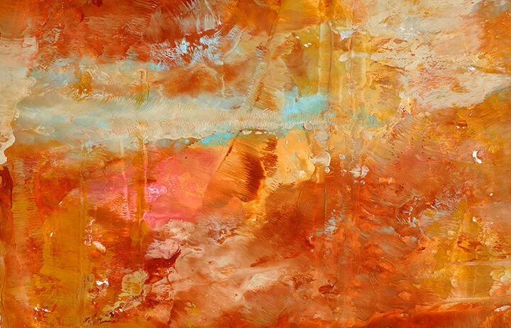 encaustic wax on paper 18" x 24"