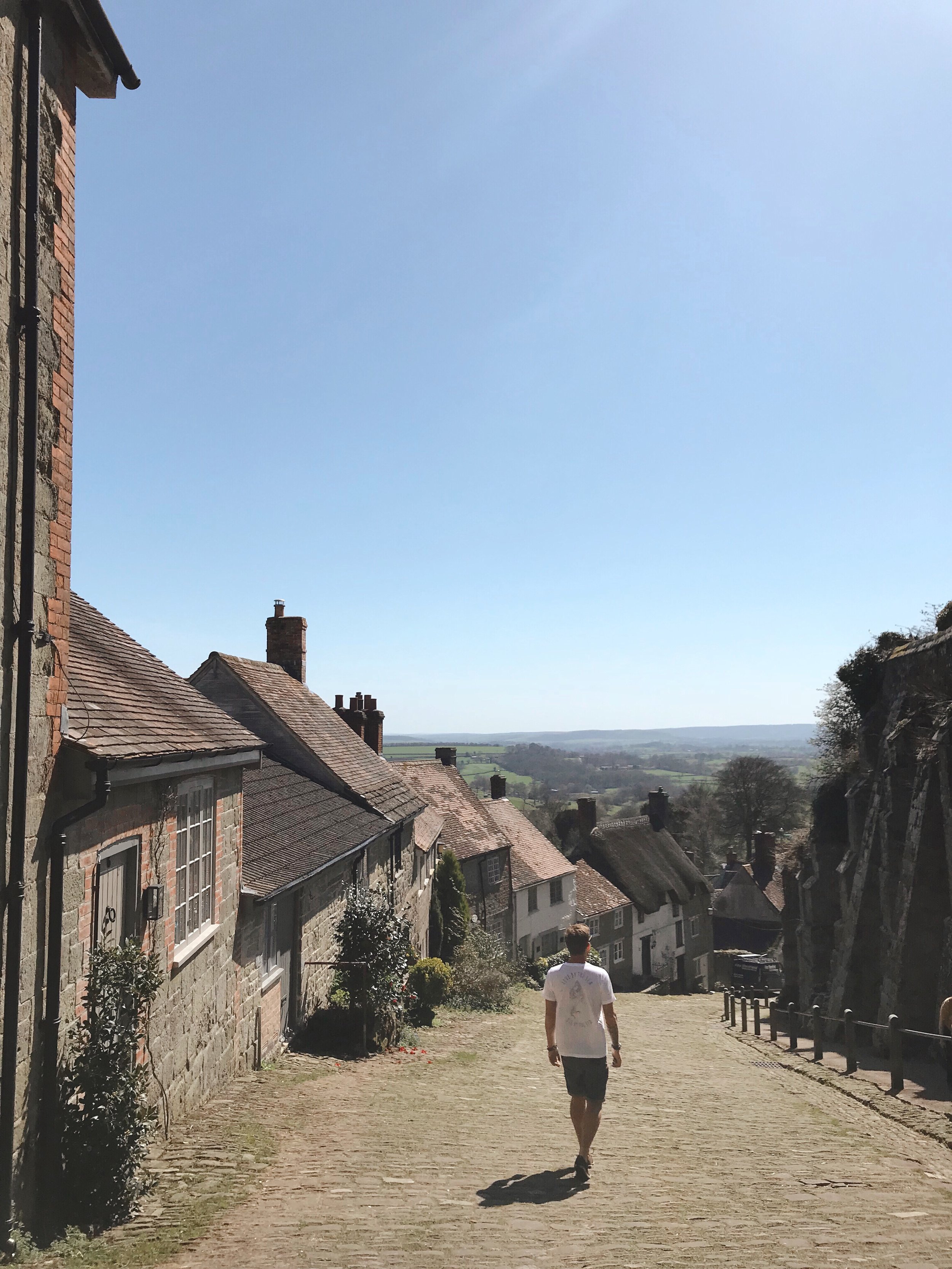 Traveling Dorset, Gold Hill, Shaftsbury