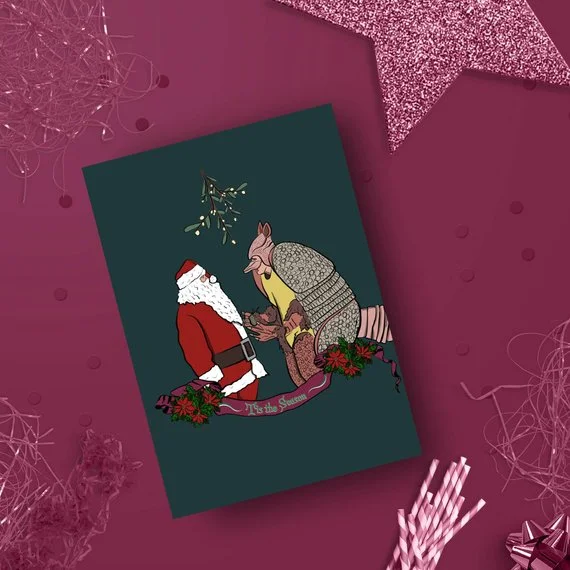 Foggish Friends inspired Chrismukkah Card