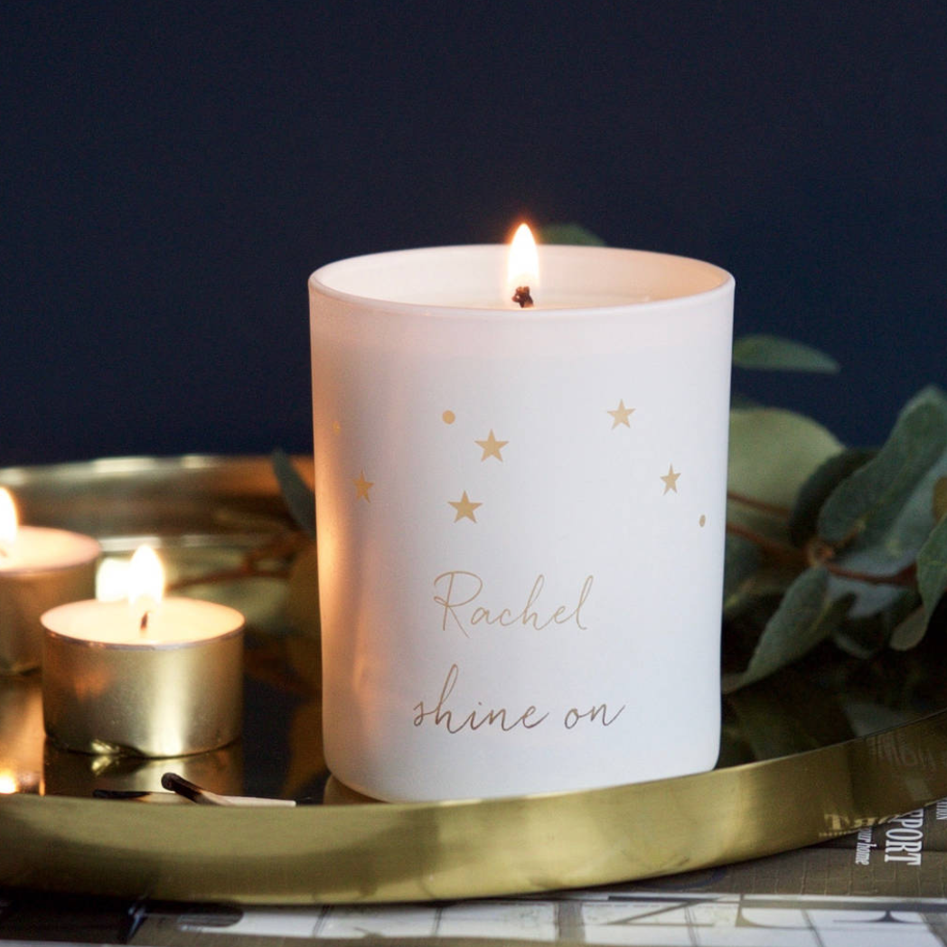 Illumer PERSONALISED CONSTELLATION SCENTED CANDLE