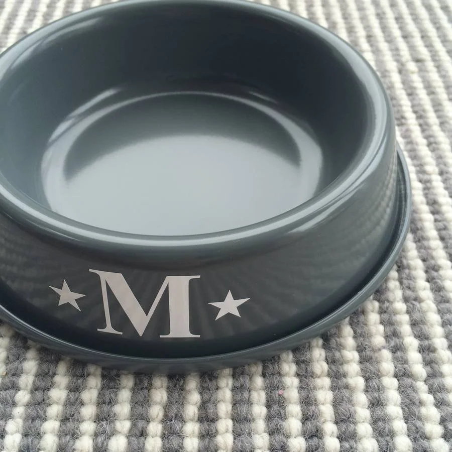 PERSONALISED INITIAL PET BOWL BY ADRA