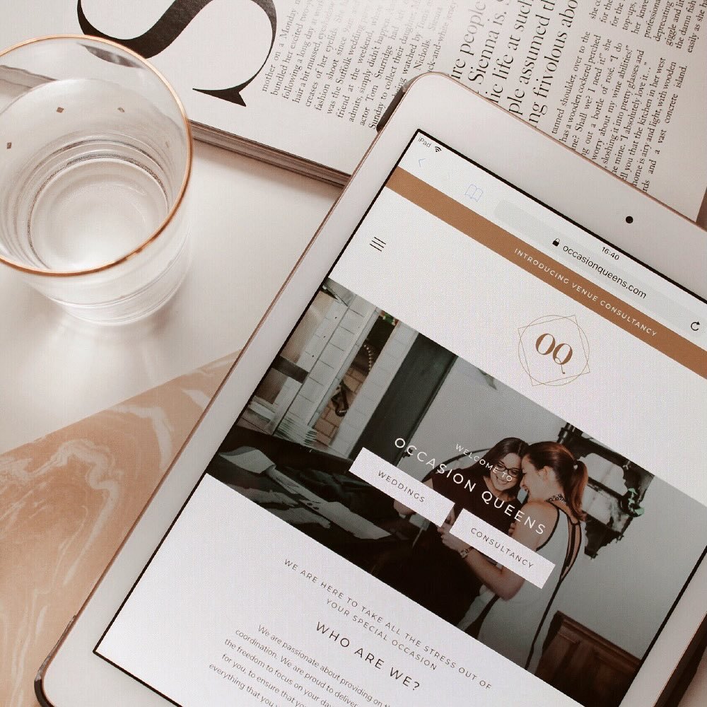 Archive share ✉️
Branding and roll out for the wonderfully talented @occasion.queens 🤍
 
A clean &amp; contemporary visual style, without the use of calligraphy style type and water colour elements, that a lot of wedding brands seemed to use at the 