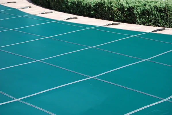 A Swimming Pool Closed with a Cover