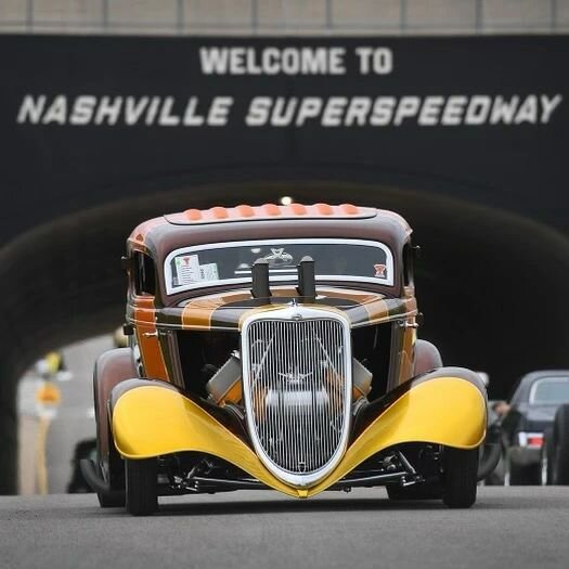 We made the Top Five finalists for Hot Rod of the Year, but that's not the best part about this event.  Nashville, the Speedway, the Friday cruise and exhibition pass, and hanging out with friends old and new has been amazing.  Good luck to all our f