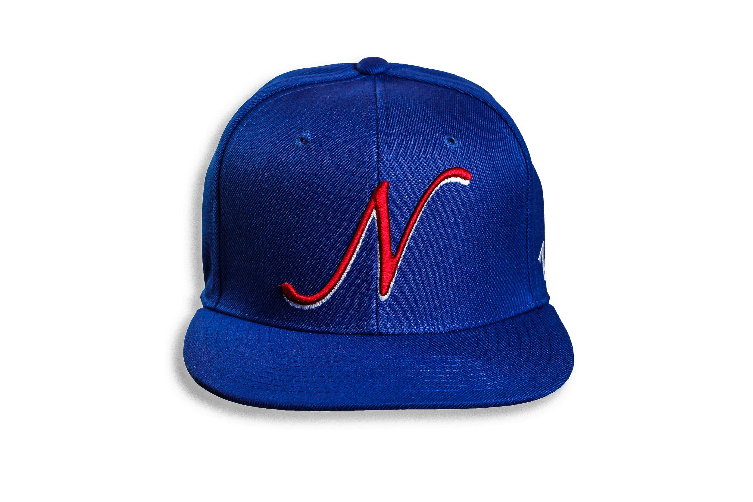 Blue & Red 615N Fitted