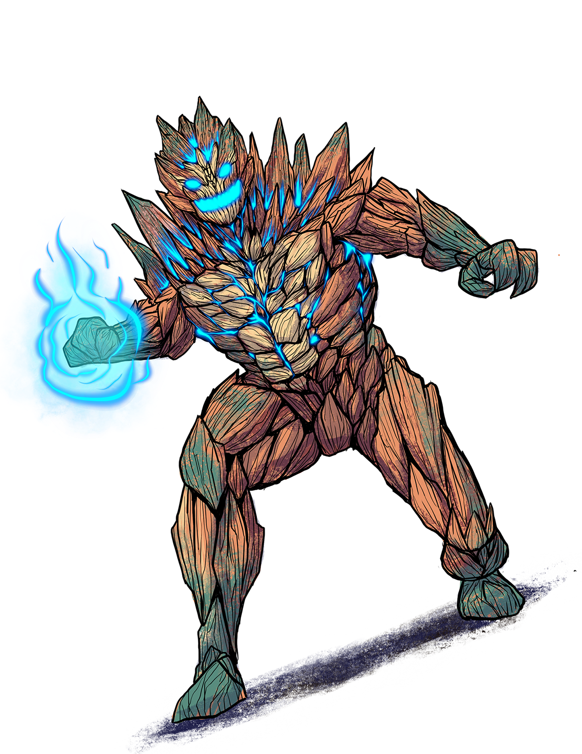 Vulcan, one of the alien heroes from the Titan City Universe