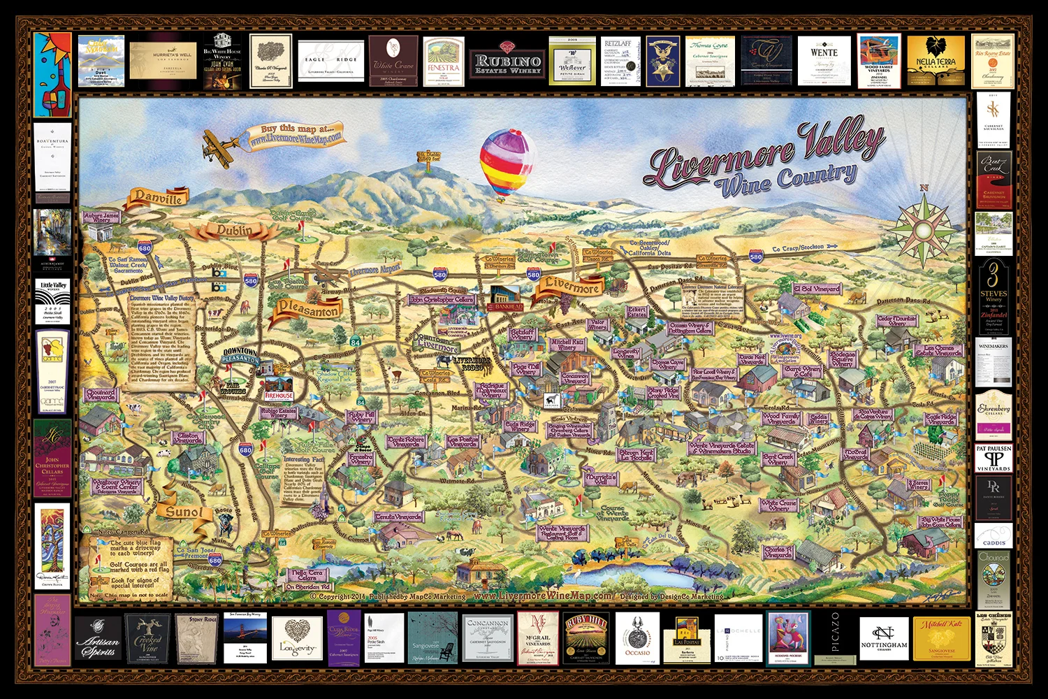 Livermore Wine Map