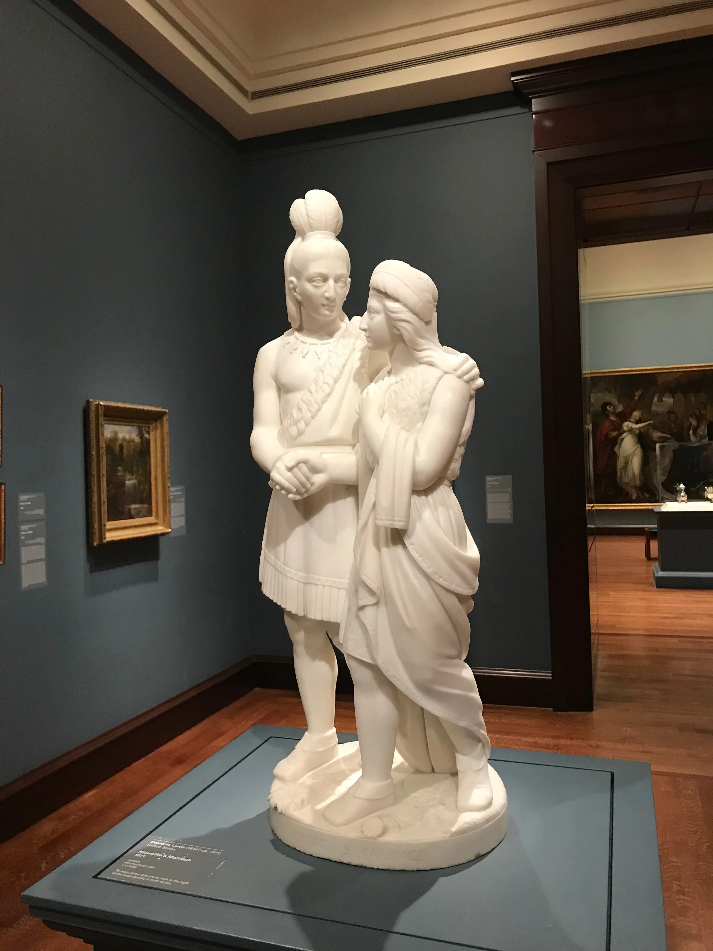 Marriage of Hiawatha - Edmonia Lewis