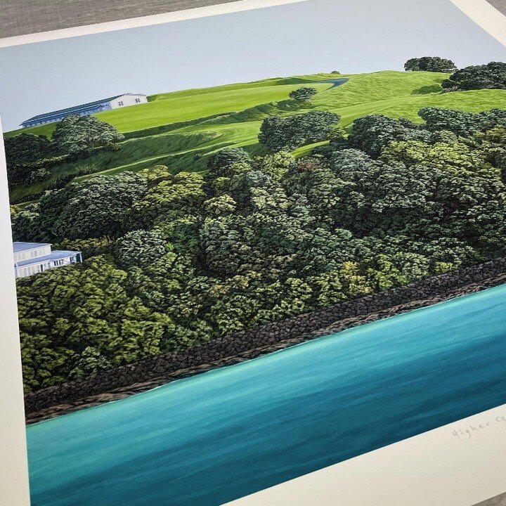 &quot;Signed and delivered one of my North Head prints today. These pieces are so beautifully printed by the dedicated team @pcl_imaging with the finest quality inks and cotton paper, they are 100% archival meaning they will be around for generations