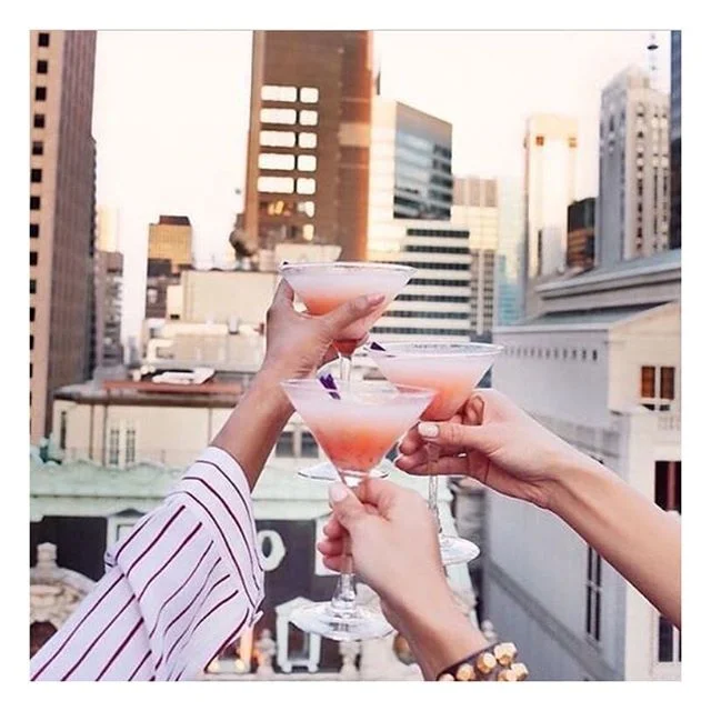 After work drinks - yes please! Cheers to Thursday. And work wives. And up coming hair appointments at Edward Beale Hawthorn. 😉🥂