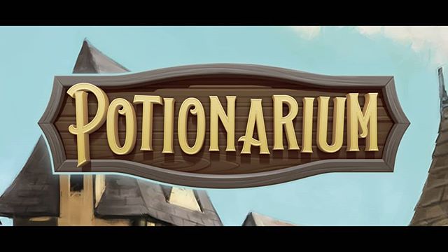 Looks like we have a beautiful title piece for Potionarium thanks to the very talented people at @coldcastlestudios!