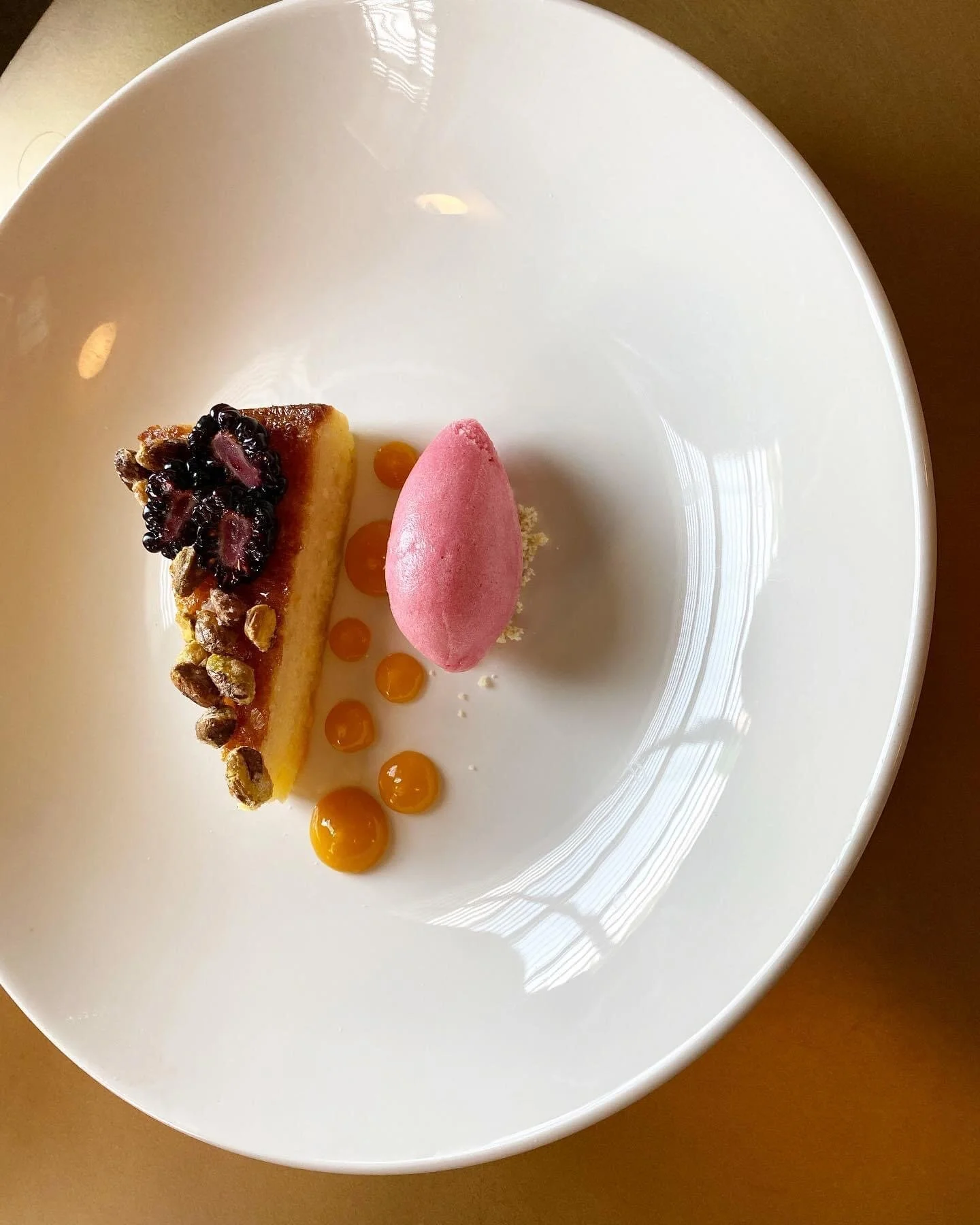  chess pie • prickly pear • pistachio | @tinylousatl 