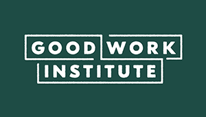 Good Work Institute A non-profit with a mission to educate and connect a network of local community members and actively support their collaborative efforts to regenerate their places. Operating in the Hudson Valley, NY. goodworkinstitute.org