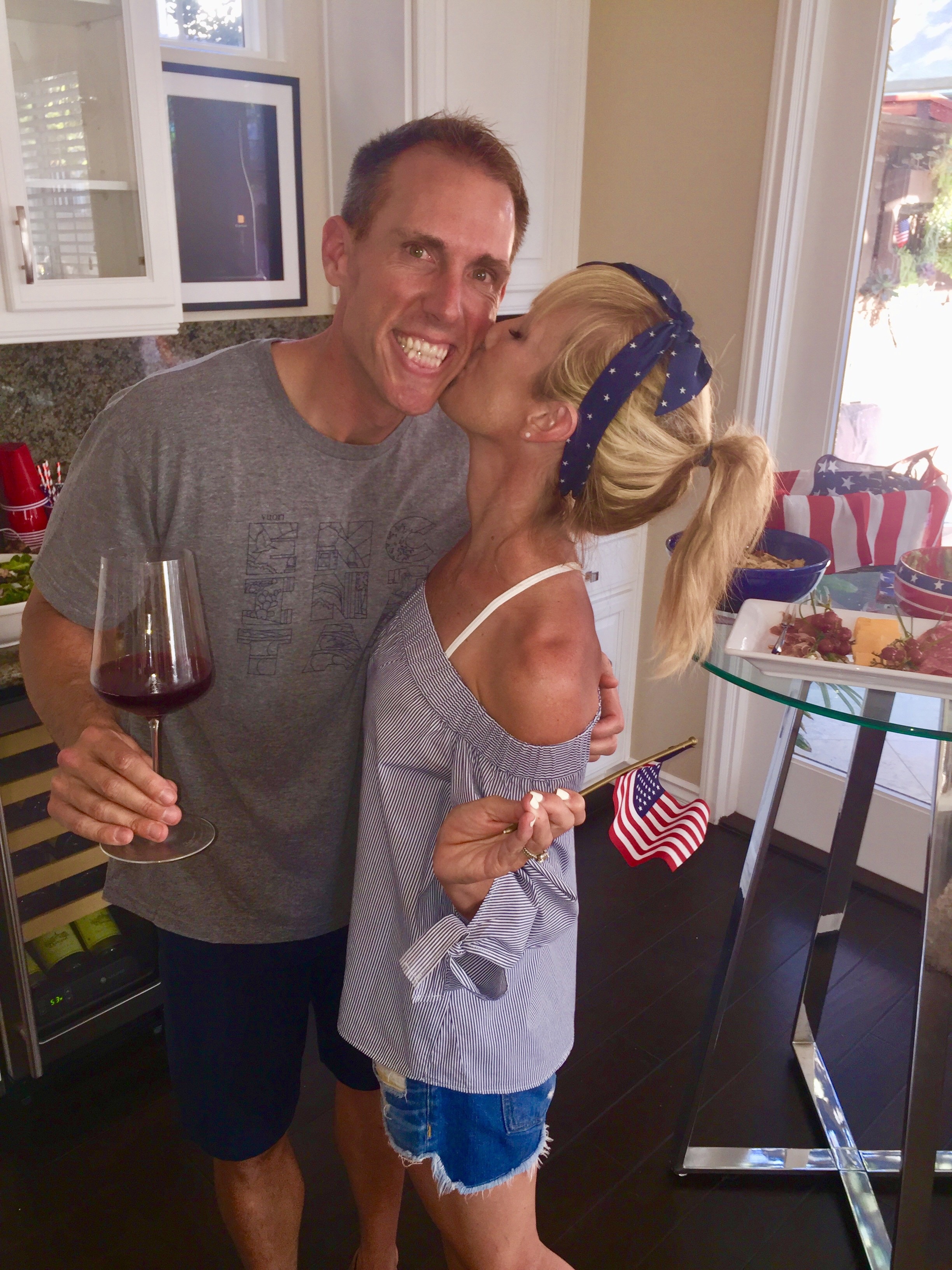 He knows fourth of July is my favorite. Shout out to Jason for getting up extra early to save a good beach spot (and maybe prep for a week or so).