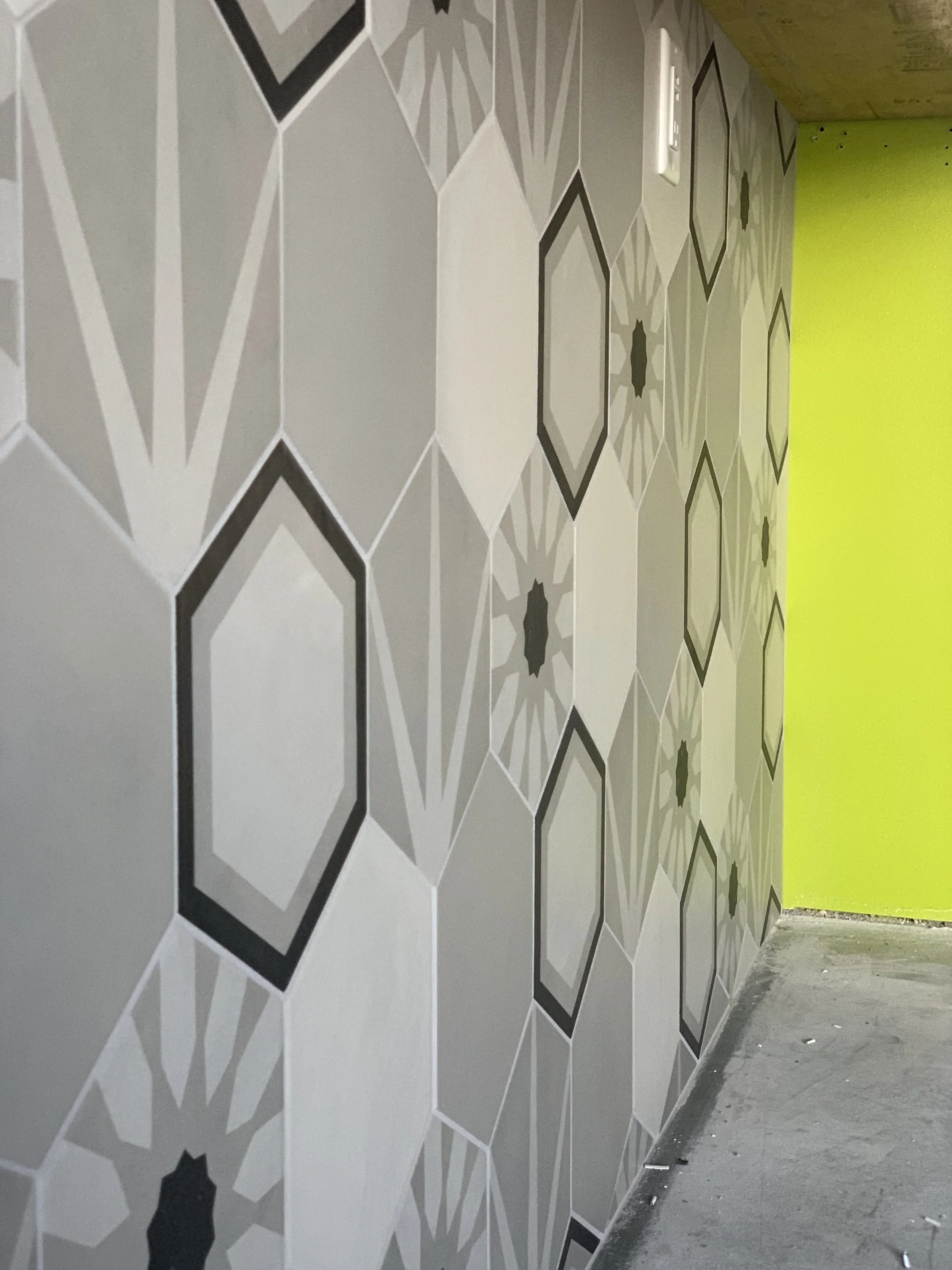 tile bar and bold accent color - crafthaus taproom